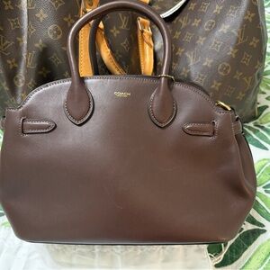 Coach Brown Leather Satchel